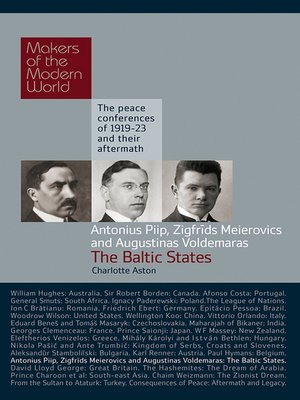 cover image of Piip, Meierovics & Voldemaras